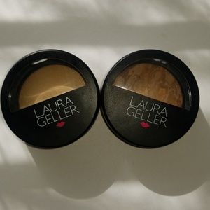 Laura Gellar baked foundation Medium & highlighter